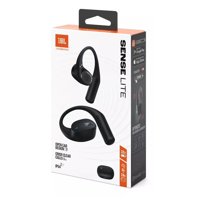 JBL Sense Lite Headset Wireless Ear-hook Calls/Music Bluetooth Black