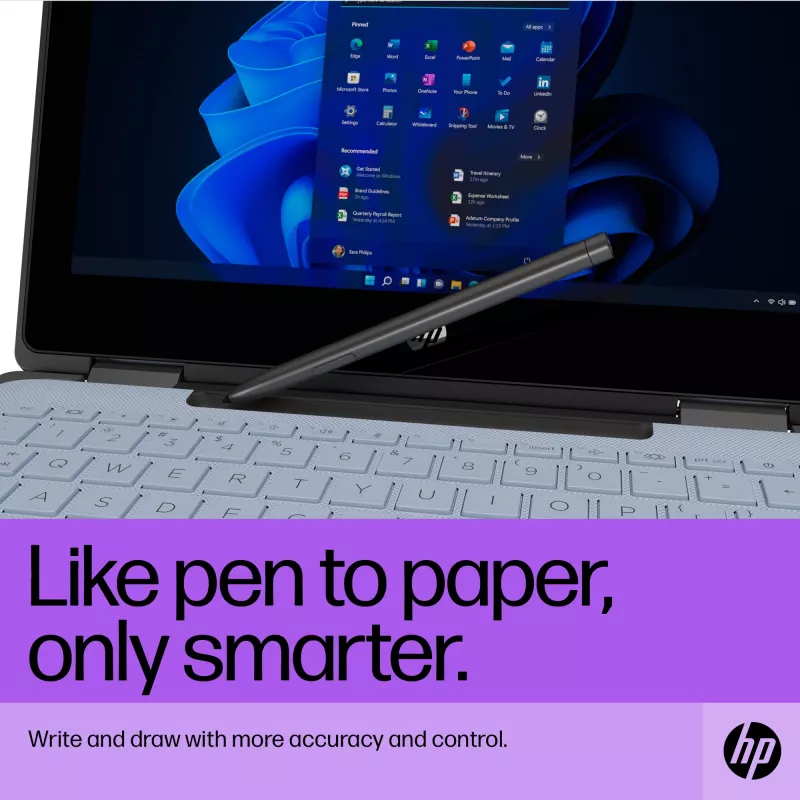 HP Slim Rechargeable Pen HP Slim Rechargeable Pen Black Built-in Battery