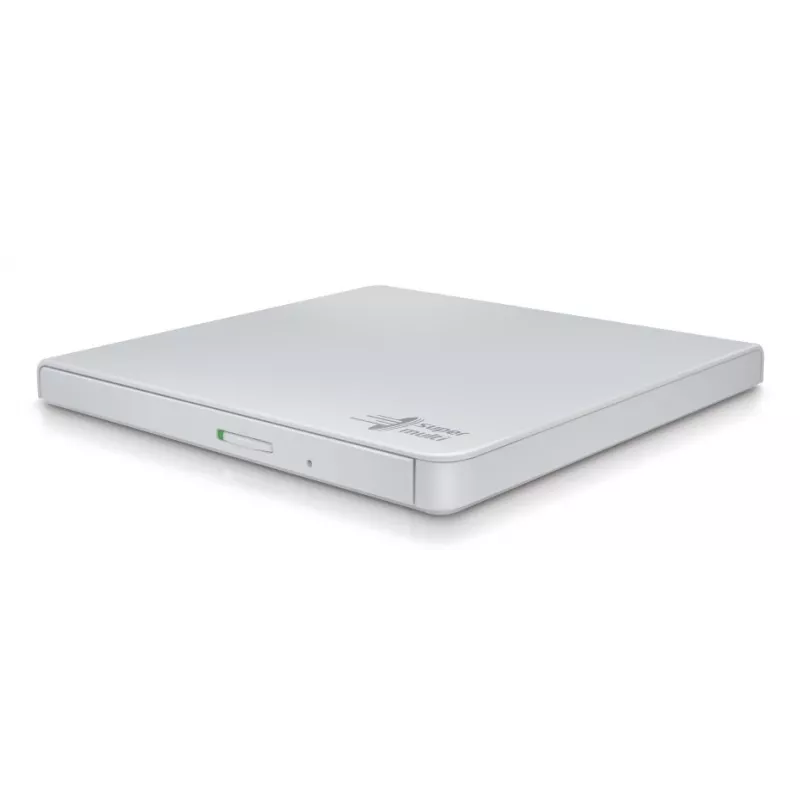 HITACHI-LG DATA STORAGE Slim Portable DVD-writer - Gp57eb40 - USB 2.0 - White