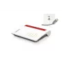 Box FRITZ 7530 wireless router Gigabit Ethernet Dual-band (2.4 GHz / 5 GHz) Black, Red, White