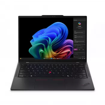 Lenovo ThinkPad T14s Gen 6 (Snapdragon) Copilot+ PC X1E-78-100 Laptop 35.6 cm (14 inch) WUXGA 32 GB LPDDR5x-SDRAM 1 TB SSD Wi-Fi 7 (802.11be) Windows 11 Pro German Black