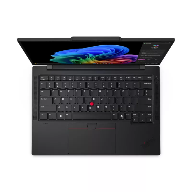 Lenovo ThinkPad T14s Gen 6 (Snapdragon) Copilot+ PC X1E-78-100 Laptop 35.6 cm (14 inch) WUXGA 32 GB LPDDR5x-SDRAM 1 TB SSD Wi-Fi 7 (802.11be) Windows 11 Pro German Black