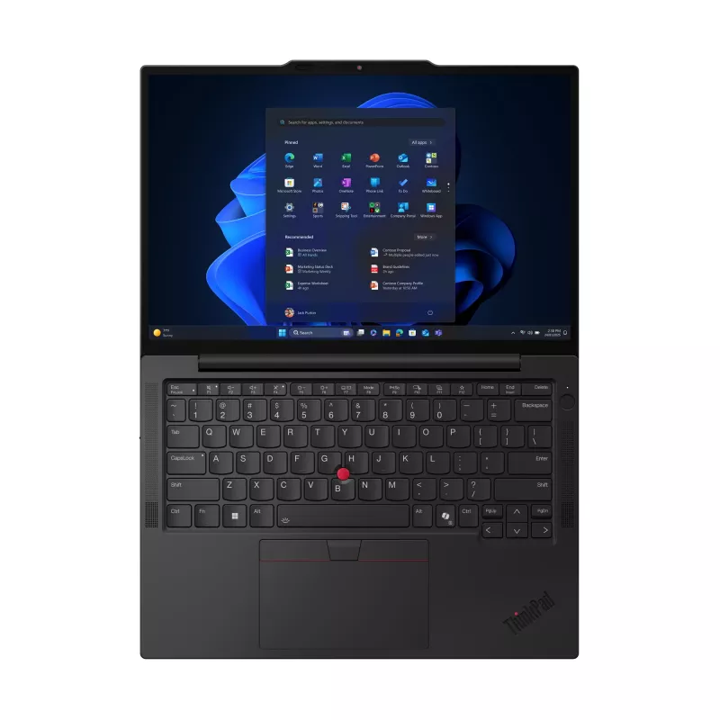 Lenovo ThinkPad X13 Gen 6 (Intel) Intel Core Ultra 5 225U Laptop 33.8 cm (13.3 inch) WUXGA 32 GB LPDDR5x-SDRAM 1 TB SSD Wi-Fi 7 (802.11be) Windows 11 Pro German Black