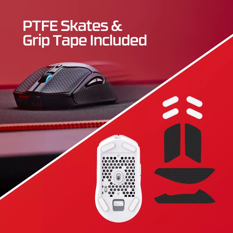 HyperX Pulsefire Haste 2 - Wireless Gaming Mouse (White)