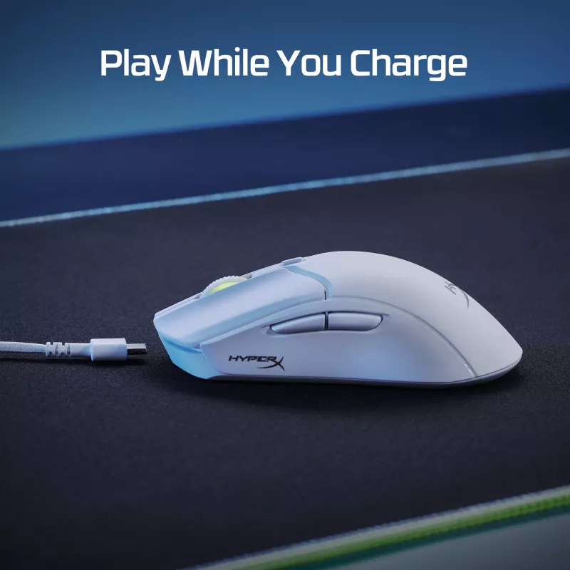 HyperX Pulsefire Haste 2 - Wireless Gaming Mouse (White)