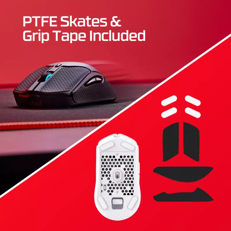 HyperX Pulsefire Haste 2 - Wireless Gaming Mouse (White)