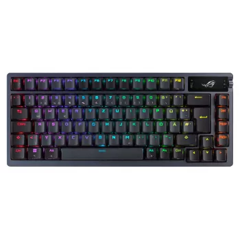 ASUS ROG Azoth keyboard Gaming USB + RF Wireless + Bluetooth QWERTY Black