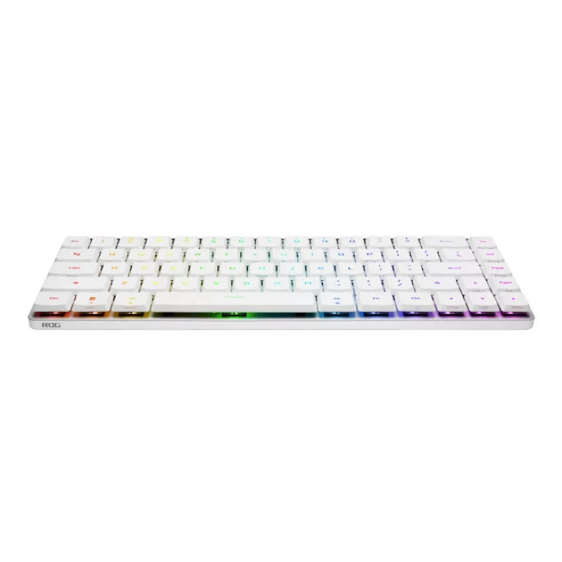 ASUS ROG Falchion RX Low Profile keyboard Gaming USB + RF Wireless + Bluetooth QWERTZ White