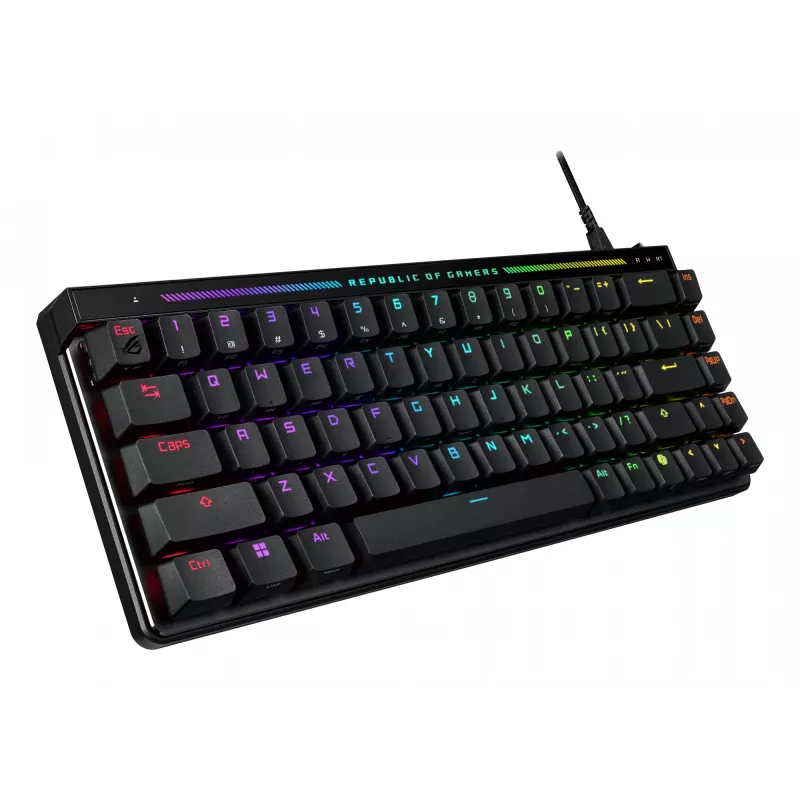 ASUS ROG Falchion Ace HFX keyboard Gaming USB QWERTZ German Black