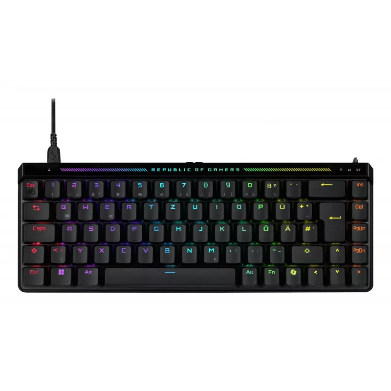 ASUS ROG Falchion Ace HFX keyboard Gaming USB QWERTZ German Black