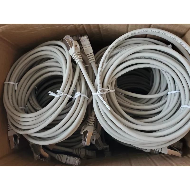Equip Cat.6 S/FTP Patch Cable, 2.0m, 34pcs/inner box, Grey
