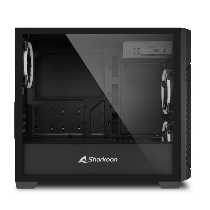 SHARKOON Tower Chassis - V1000 RGB Micro Tower Black