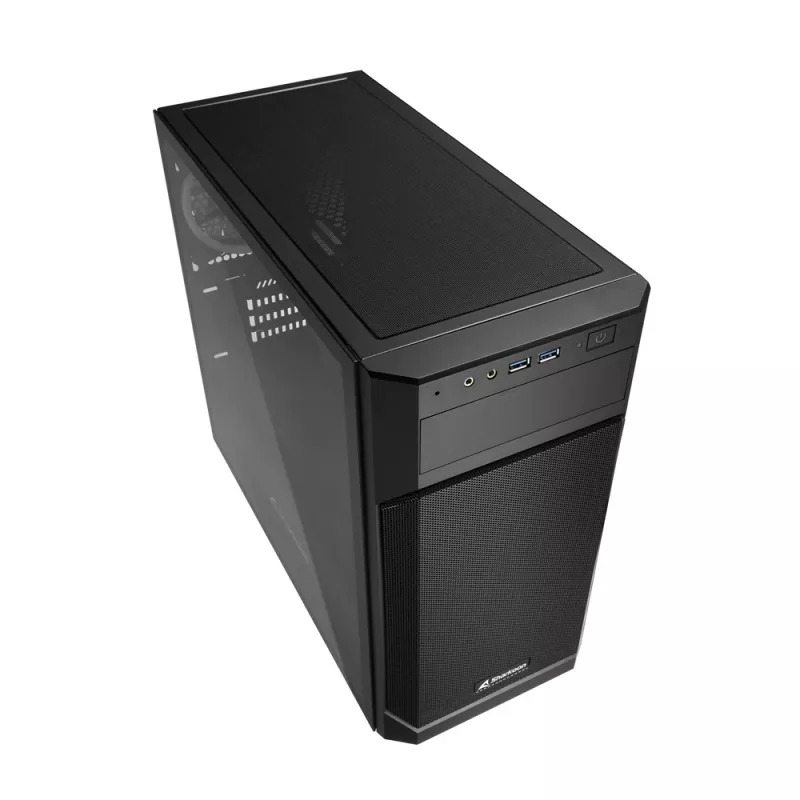 SHARKOON Tower Chassis - V1000 RGB Micro Tower Black
