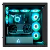ARCTIC Xtender VG (Mirror Black) Premium E-ATX PC Case with Vertical GPU Mounting