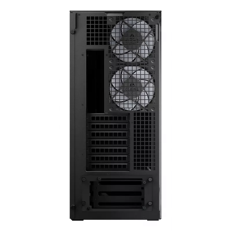ARCTIC Xtender VG (Mirror Black) Premium E-ATX PC Case with Vertical GPU Mounting