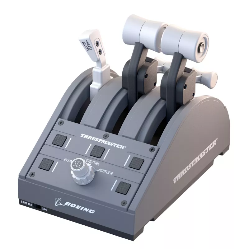 Thrustmaster TCA Yoke Pack Boeing Edition Black, Grey USB Fightstick PC, Xbox, Xbox One, Xbox One S, Xbox One X, Xbox Series S, Xbox Series X