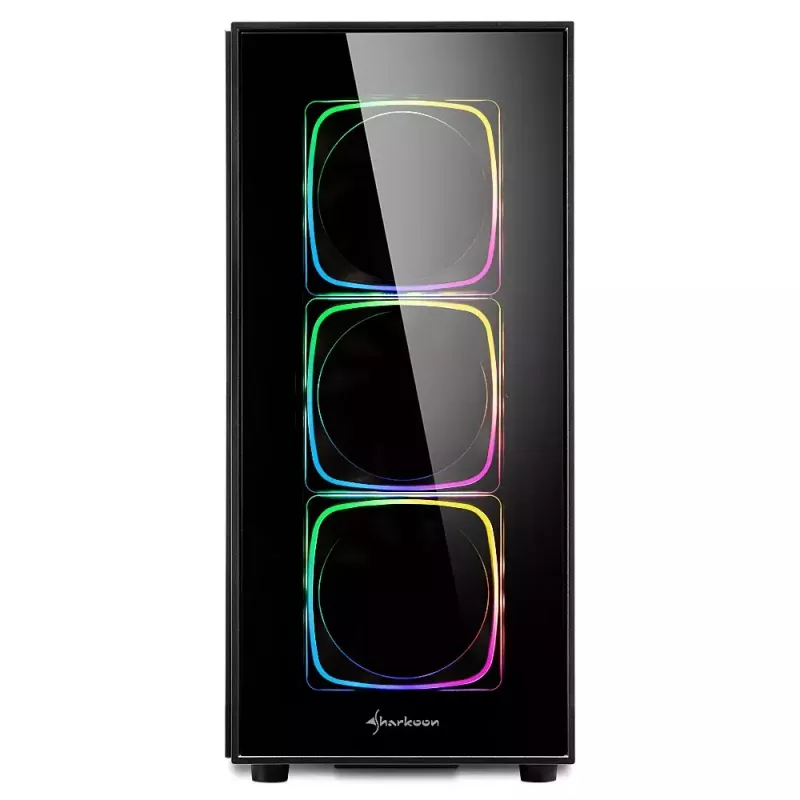PC Case Sharkoon TG6 RGB Midi Tower Black