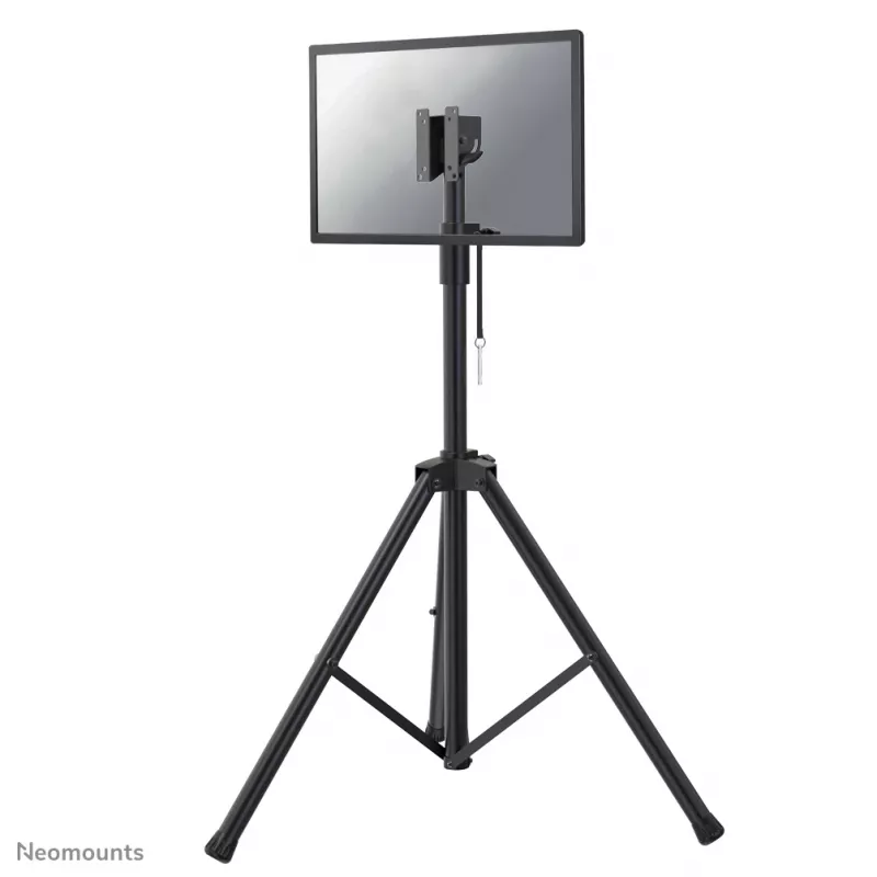 Neomounts NS-FS200BLACK Floor stand 10-32 inch, 15 kg, 25.4 cm (10 inch), 81.3 cm (32 inch), 75 x 75 mm, 100 x 100 mm, 1080 - 1780 mm