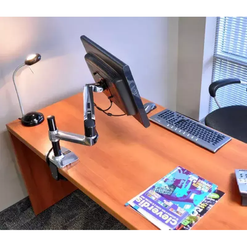 Desk Mount LCD Arm Ergotron LX Series Tall Pole