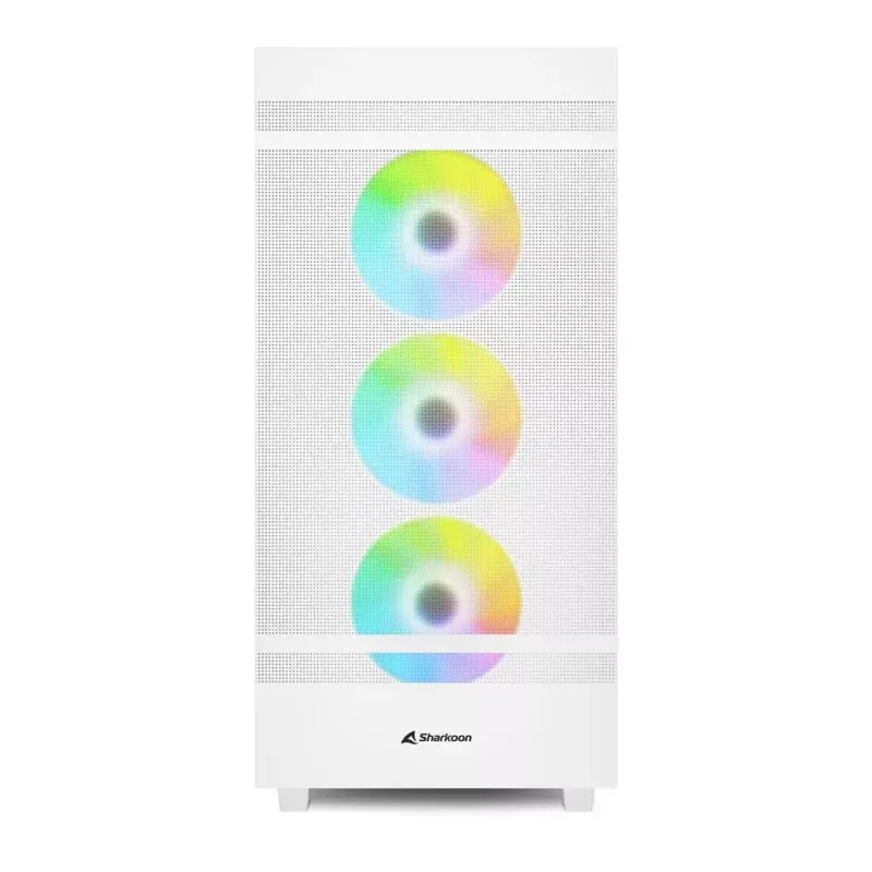 PC Case Sharkoon REBEL C50 RGB Full Tower White