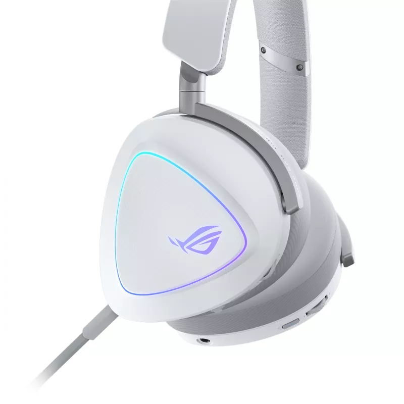 ASUS ROG Delta II Headset Wired & Wireless Head-band Gaming USB Type-C Bluetooth White