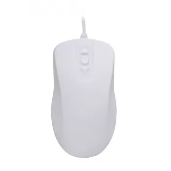 Contour Design Active Key Contour ClassicClean Medical Mouse IP68 5-Button Wired White PMH1