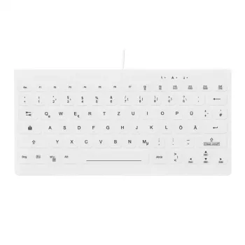 Contour Design Active Key Contour QuickClean Medical Keyboard IP68 Mini Wired White DE C4112