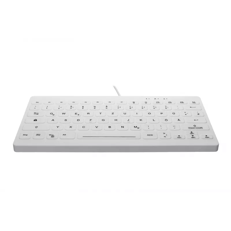 Contour Design Active Key Contour QuickClean Medical Keyboard IP68 Mini Wired White DE C4112