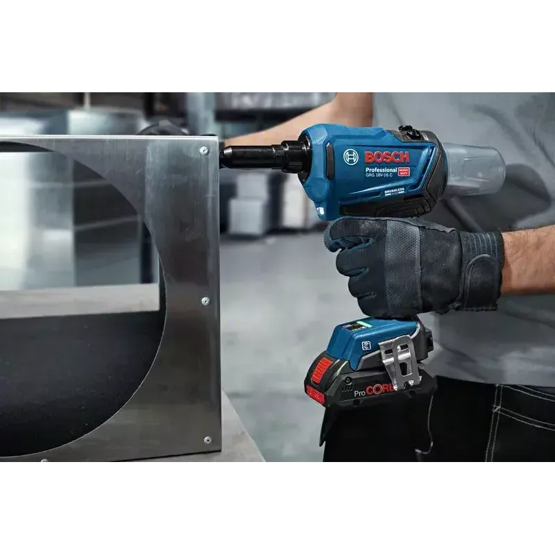 Bosch GRG 18V-16 C Professional cordless rivet gun, 18V