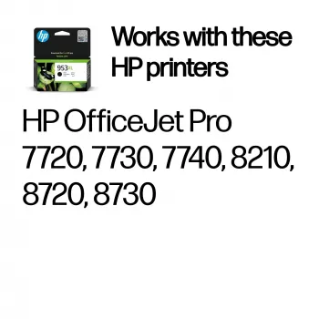 HP 953XL High Yield Black Original Ink Cartridge