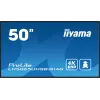 iiyama LH5065UHSB-B1AG Signage Display Digital signage flat panel 125.7 cm (49.5 inch) LCD Wi-Fi 800 cd/m² 4K Ultra HD Black Built-in processor Android 11 24/7