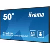 iiyama LH5065UHSB-B1AG Signage Display Digital signage flat panel 125.7 cm (49.5 inch) LCD Wi-Fi 800 cd/m² 4K Ultra HD Black Built-in processor Android 11 24/7