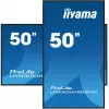 iiyama LH5065UHSB-B1AG Signage Display Digital signage flat panel 125.7 cm (49.5 inch) LCD Wi-Fi 800 cd/m² 4K Ultra HD Black Built-in processor Android 11 24/7