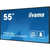 iiyama LH5565UHSB-B1 Signage Display Kiosk design 138.7 cm (54.6 inch) LED Wi-Fi 800 cd/m² 4K Ultra HD Black Built-in processor Android 11 24/7