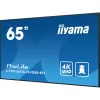 iiyama LH6565UHSB-B1 Signage Display Kiosk design 163.8 cm (64.5 inch) LED Wi-Fi 800 cd/m² 4K Ultra HD Black Built-in processor Android 11 24/7