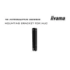 iiyama PROLITE TE7514MIS-B2AG Kiosk design 190.5 cm (75 inch) LCD Wi-Fi 435 cd/m² 4K Ultra HD Black Touchscreen Built-in processor Android 24/7