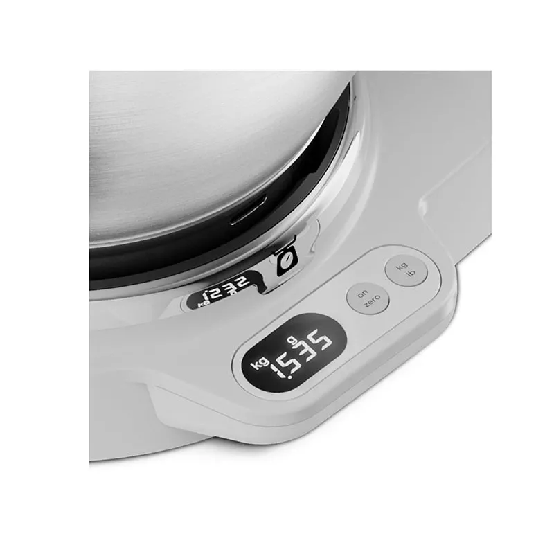 Kenwood KVC65.001WH food processor 1200 W 5 L Stainless steel, White Built-in scales