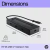 USB-C Multiport Hub HP 4K 6G842AA#ABB