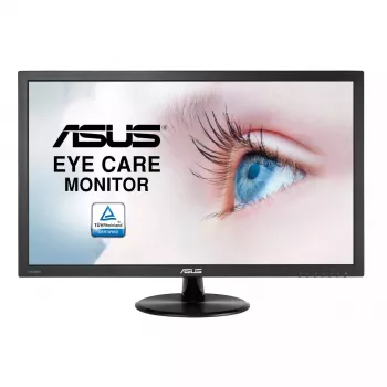 Monitor ASUS VP247HAE 23.6 inch Full HD (1920 x 1080) VA LED, 5 ms, 75 Hz, 250 cd/m², VESA 100x100, HDMI + VGA