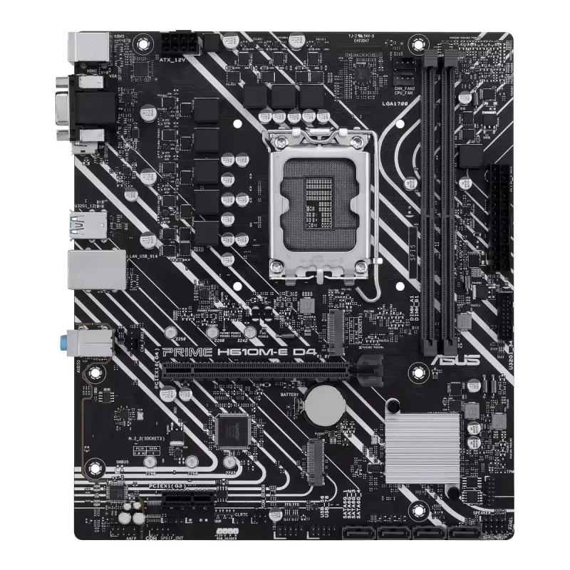 Motherboard ASUS PRIME H610M-E D4-CSM Intel H610 LGA 1700 micro ATX
