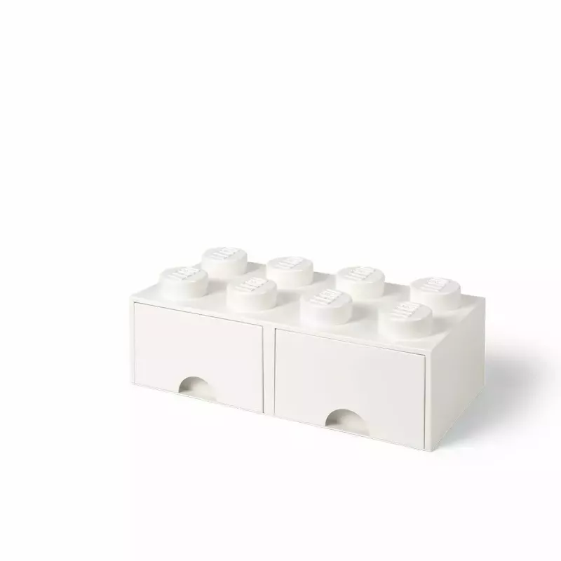 Drawer LEGO Brick 8, room copenhagen RC40061735, white