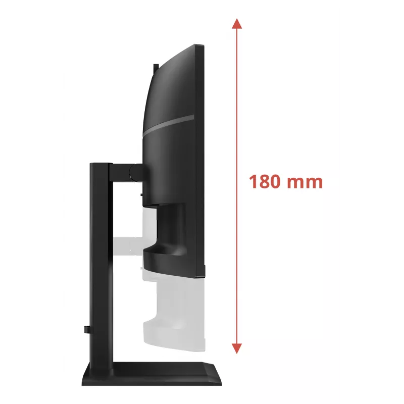 AOC E4 CU34E4CW computer monitor 86.4 cm (34 inch) 3440 x 1440 pixels UltraWide Quad HD LED Black