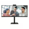 AOC E4 CU34E4CW computer monitor 86.4 cm (34 inch) 3440 x 1440 pixels UltraWide Quad HD LED Black