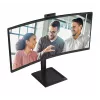 AOC E4 CU34E4CW computer monitor 86.4 cm (34 inch) 3440 x 1440 pixels UltraWide Quad HD LED Black