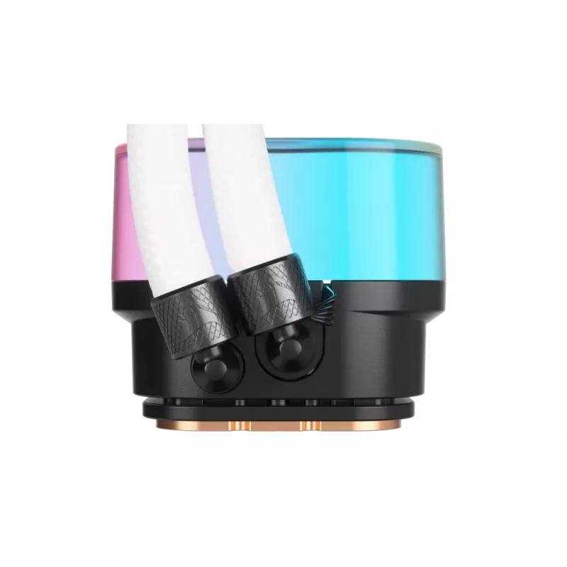 CORSAIR CPU Cooler - Icue Link H100I RGB Aio Liquid Cooler - White