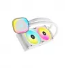 CORSAIR CPU Cooler - Icue Link H100I RGB Aio Liquid Cooler - White