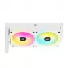 CORSAIR CPU Cooler - Icue Link H100I RGB Aio Liquid Cooler - White