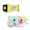 CORSAIR CPU Cooler - Icue Link H100I RGB Aio Liquid Cooler - White