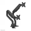 Neomounts DS70S-950BL2 Monitor arm 17-35 inch - gas spring - Topfix - 180°-stop