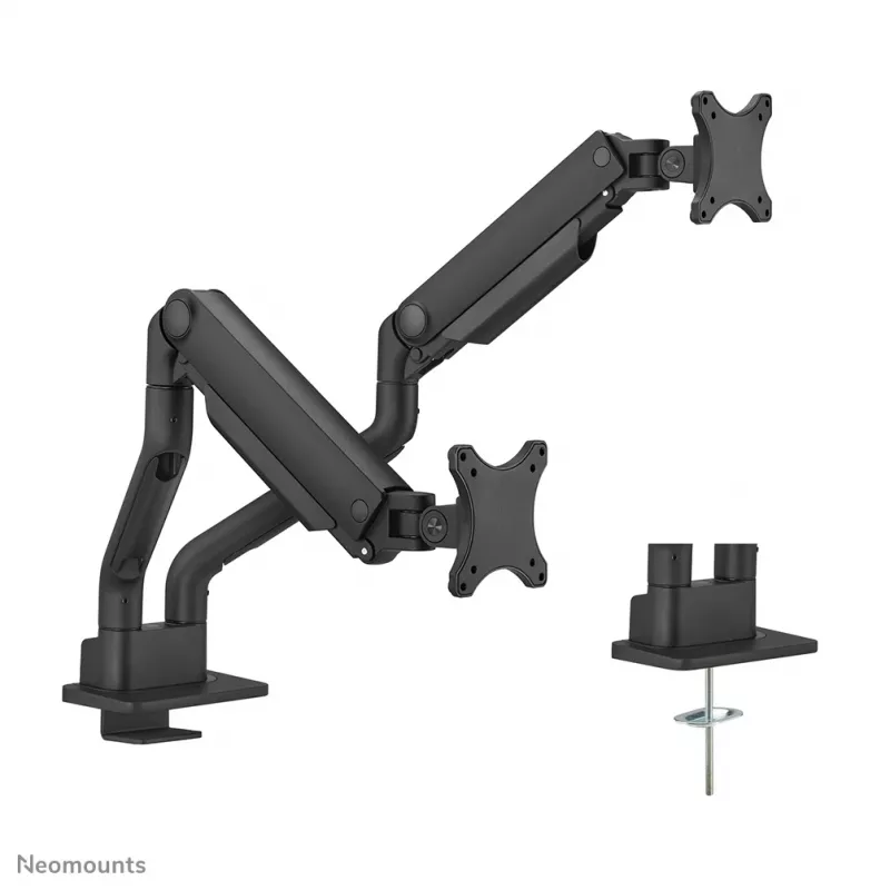 Neomounts DS70S-950BL2 Monitor arm 17-35 inch - gas spring - Topfix - 180°-stop